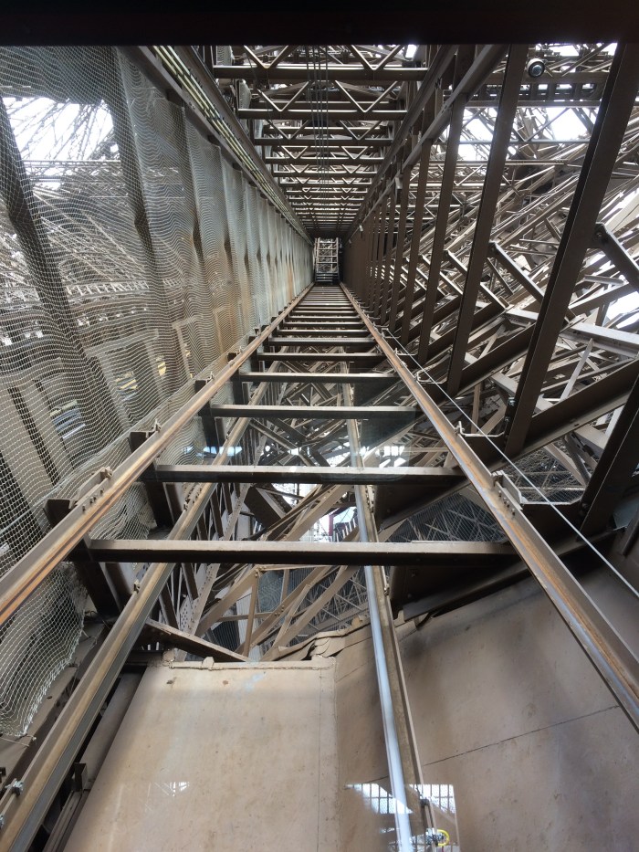 Eiffel Tower construction