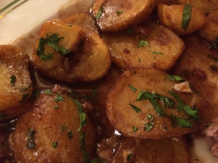 Pied du Cochon potato dish