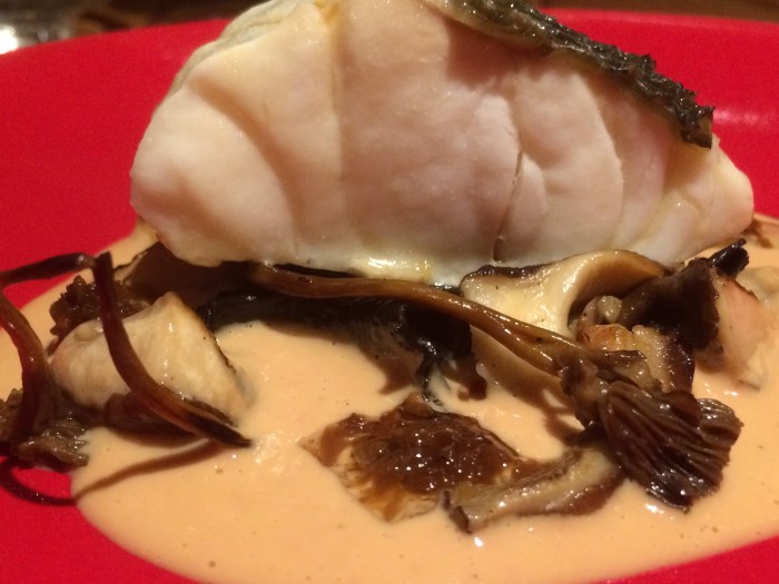SEa bass with foie gras sauce recipe
