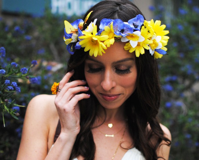 Hippie flower power 60's