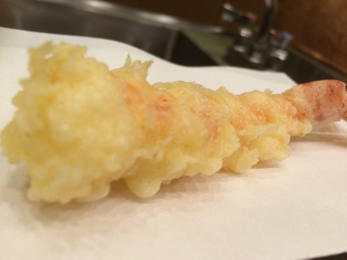 Live Scampi Tempura Endo