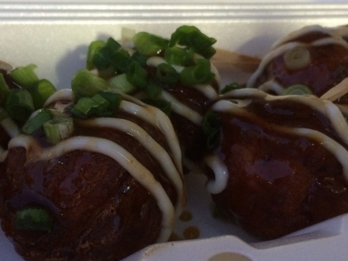 Ramen Burger Octopus Balls