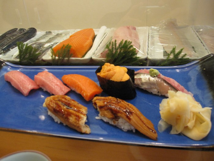 tokyo Sushi Breakfast
