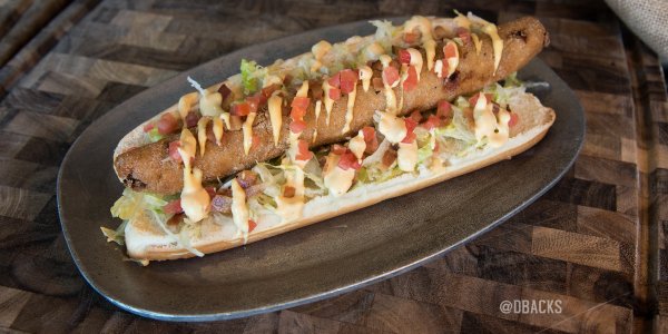 Cheeseburger Dog Arizona Diamondbacks