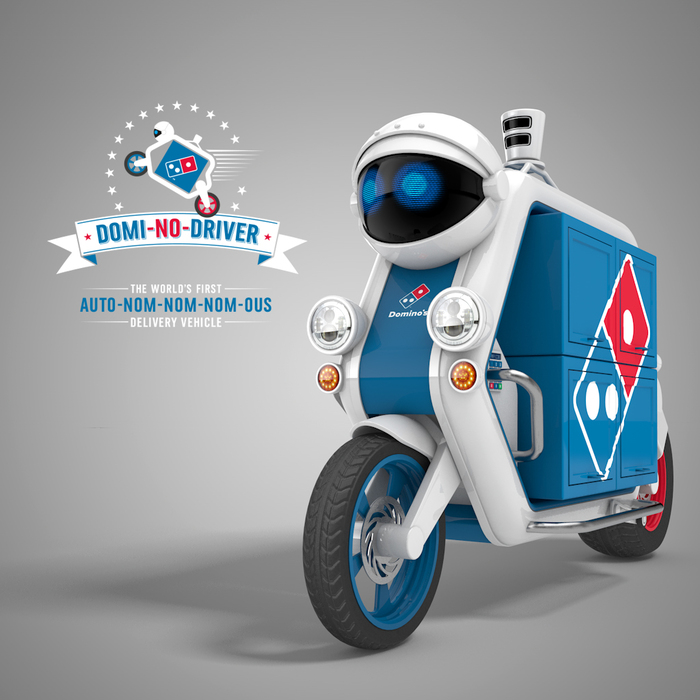 Domino Pizza Delivery Robot