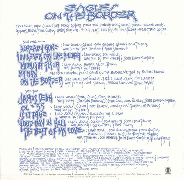 eagles on the border cover