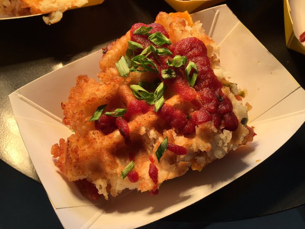 Tater Tot Chop with Coca Cola Ketchup Atlanta Braves