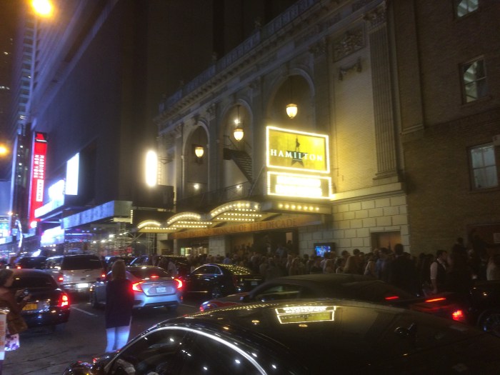 Broadway outside Hamilton