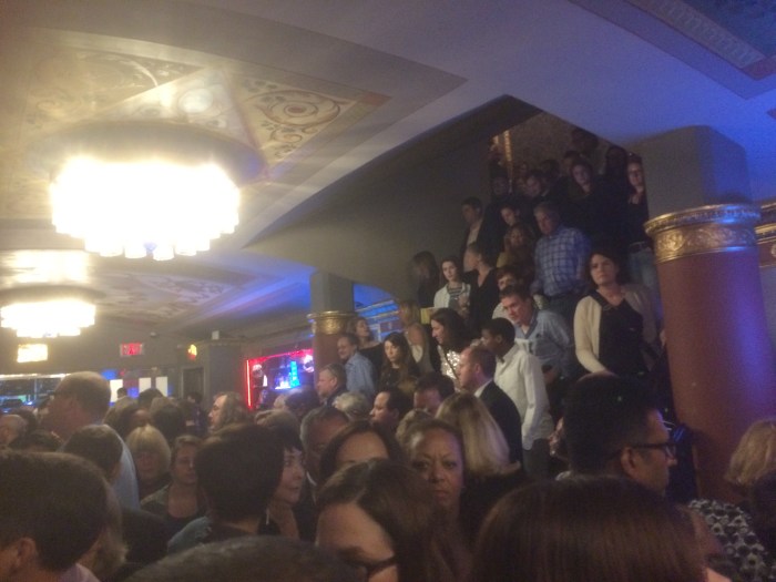 Hamilton Broadway show audience