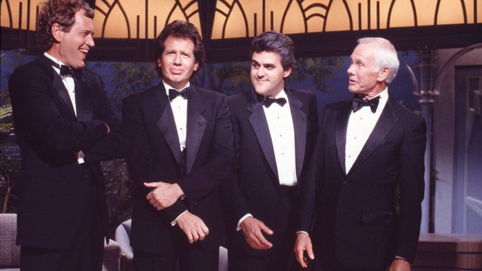 Johnny Carson and lat enight hosts