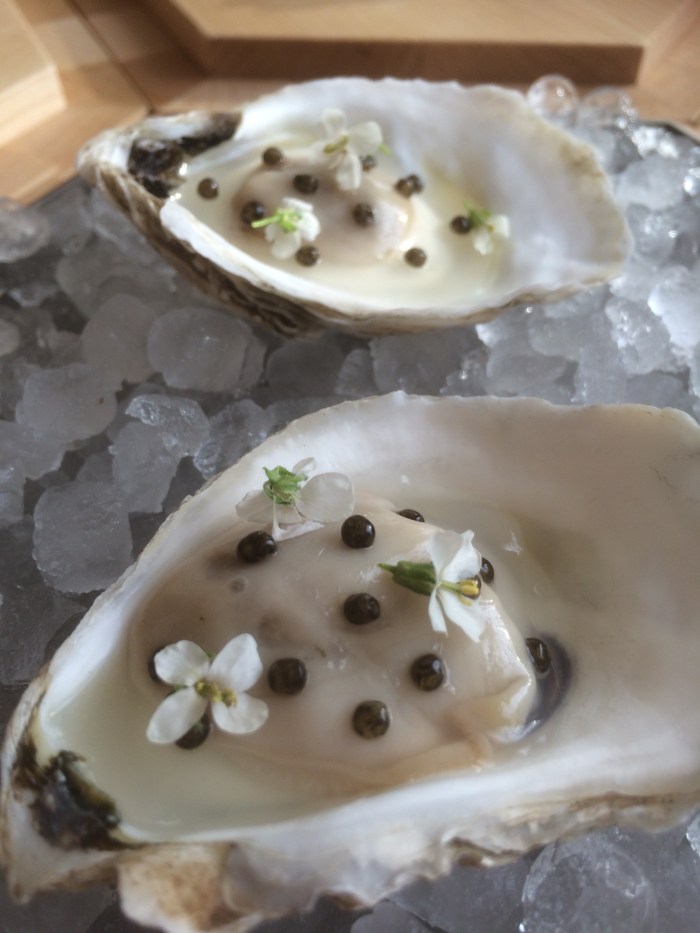 11 Madison Park oyster dish