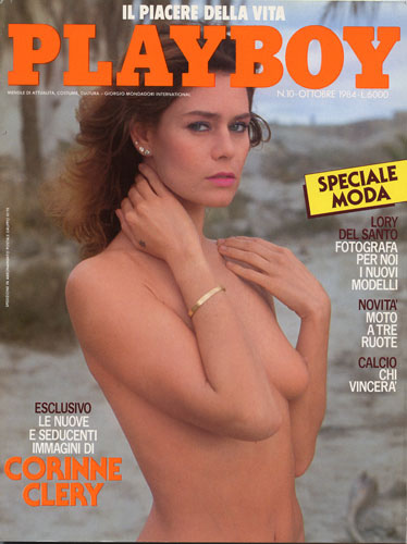 Corrine Clery Playboy cover