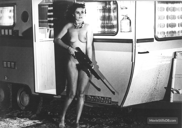 Hitch Hike nude gun scene Corinne Clery