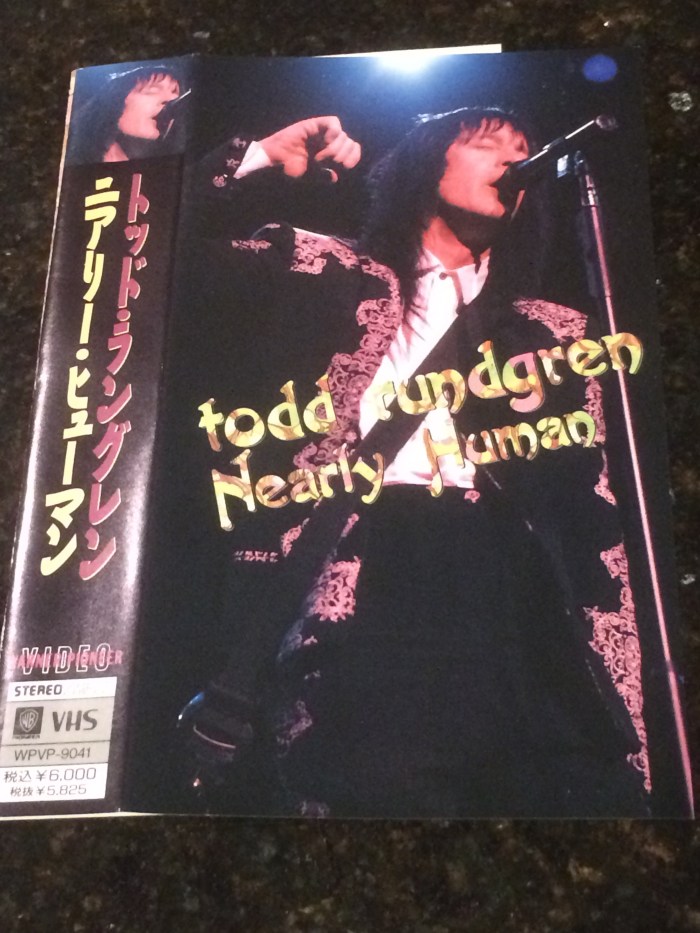 Todd Rundgren Nearly Human tour