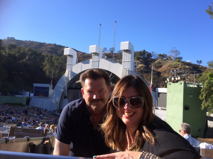 Alex and JR at Diana Ross Hollywood Bowl