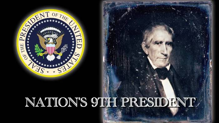 america's 9th president harrison