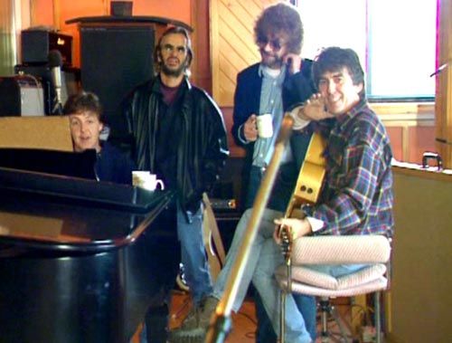 Beatles Free As A Bird Recording Session