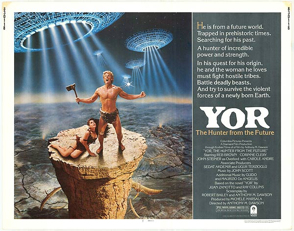 campy 80's movies Yor