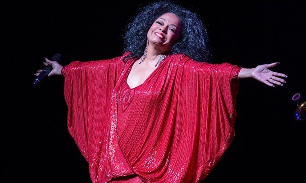 Diana Ross at the Hollywood Bowl