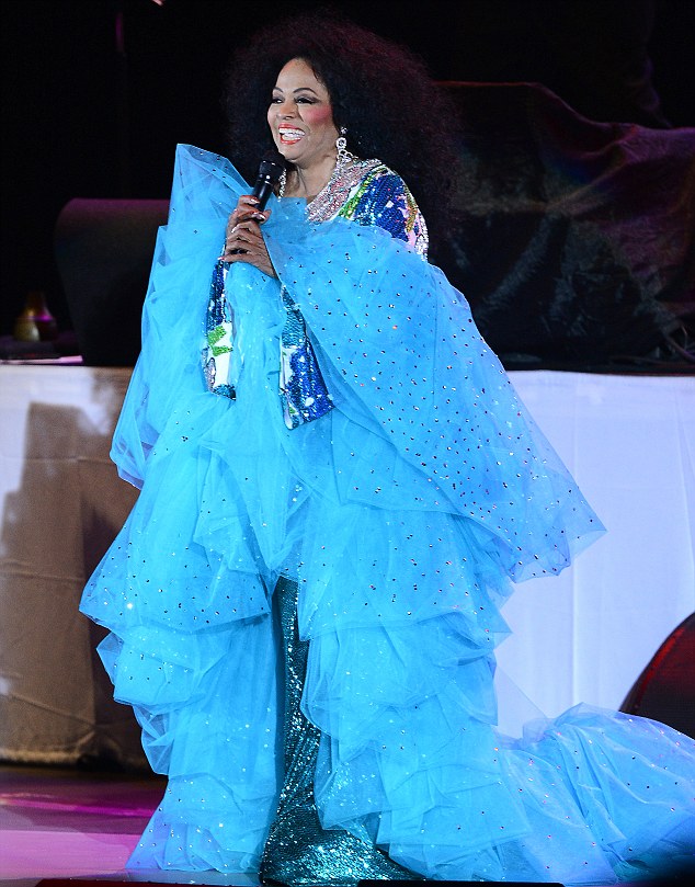 LOS ANGELES, CA - AUGUST 03: Singer Diana Ross celebrates her more than 40-year career during a concert at the Hollywood Bowl on August 3, 2013 in Los Angeles, California.  PHOTOGRAPH BY UPI /Landov / Barcroft Media  UK Office, London. T +44 845 370 2233 W www.barcroftmedia.com  USA Office, New York City. T +1 212 796 2458 W www.barcroftusa.com  Indian Office, Delhi. T +91 11 4053 2429 W www.barcroftindia.com