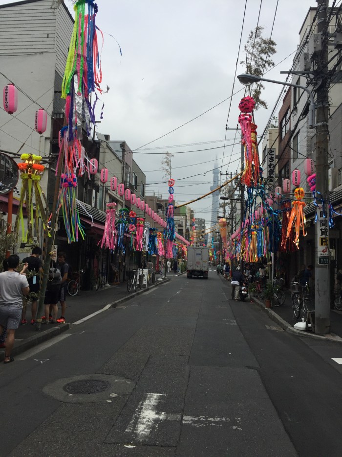 Kappabashi streamers