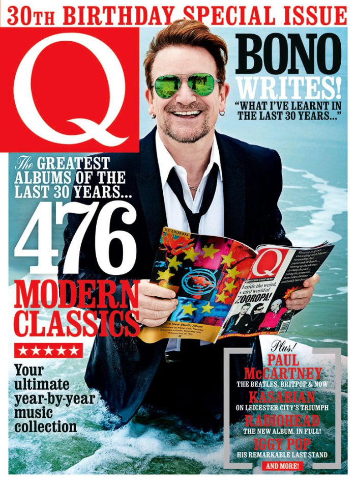 Q magazine 30th anniversary