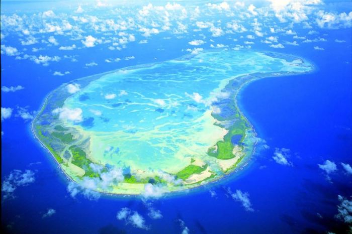 Kiribati island disappearing