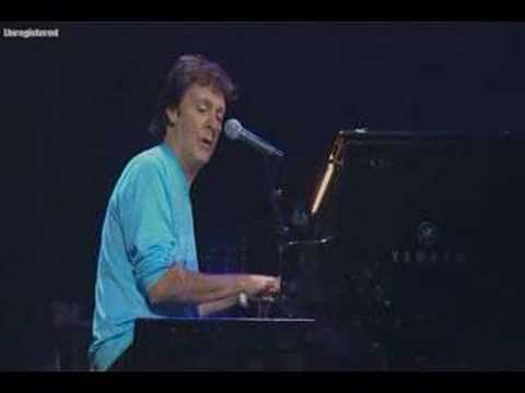 Paul McCartney Fixing A Hole live
