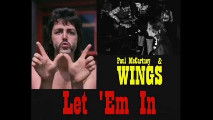 Paul McCartney Wings Let 'em In