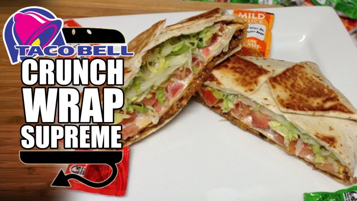 Taco Bell crunchwrap