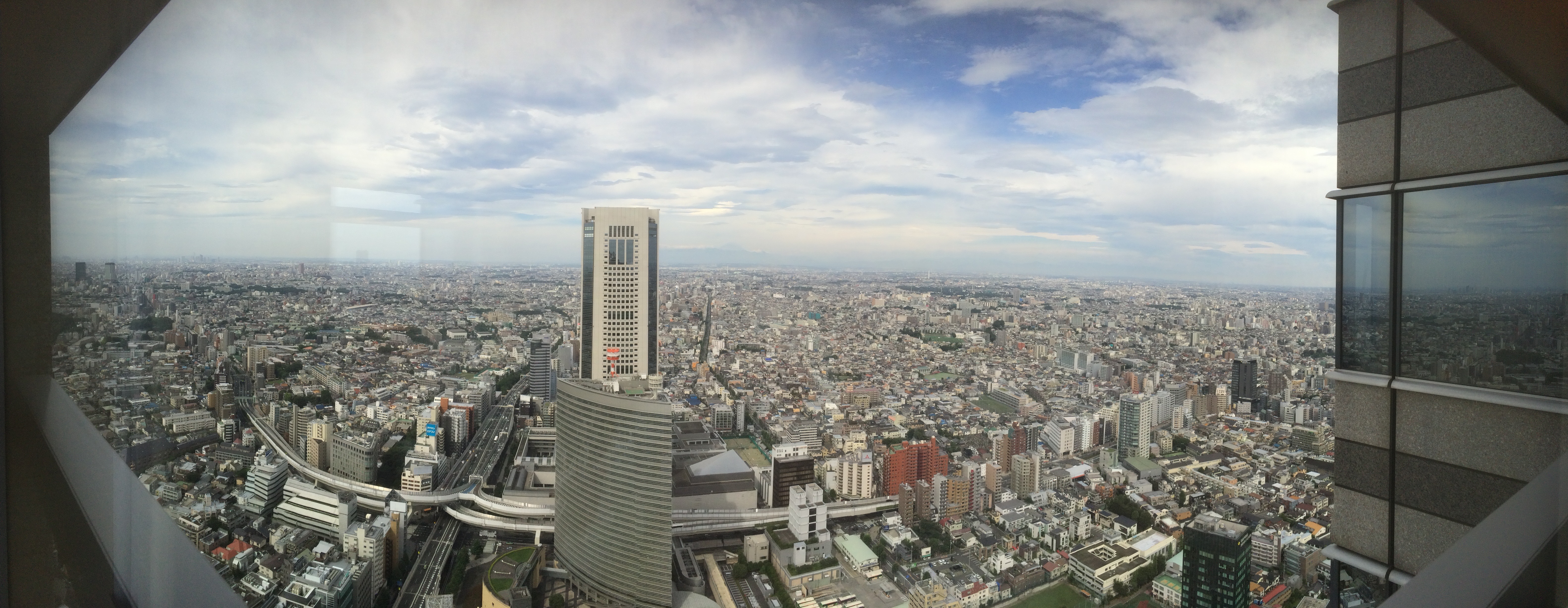 Tokyo hotel panorama