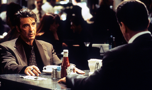 HEAT US 1995 AL PACINO ROBERT DE NIRO Date 1995, Photo by: Mary Evans/WARNER BROS / REGENCY ENTERPRISES/Ronald Grant/Everett Collection(10372929)