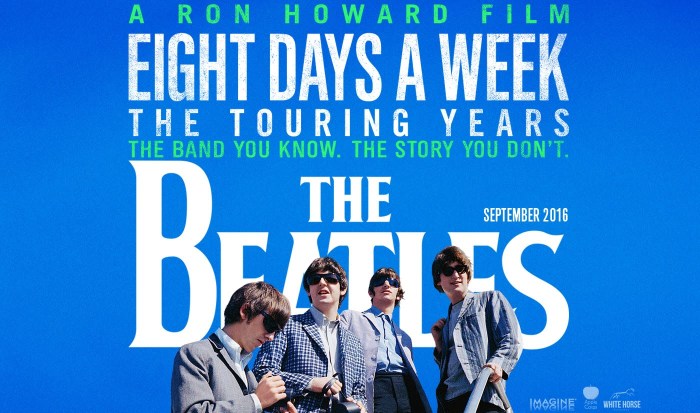 Eight Days A Week Beatles documentary