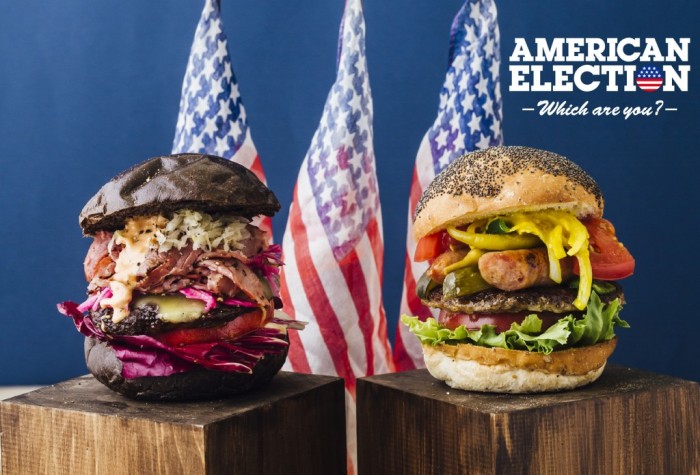 us-presidential-election-burgers-in-japan