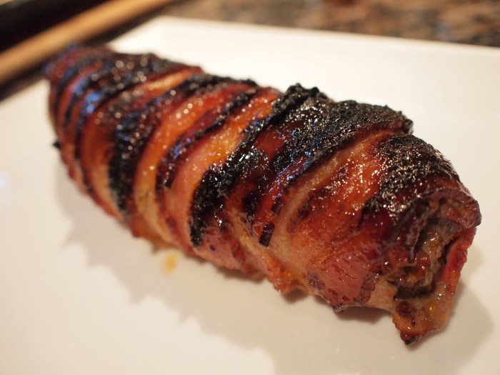 bacon-wrapped-sausage-log-unique-bacon-meals