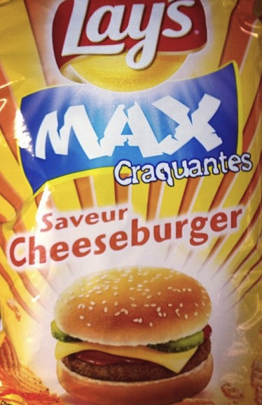 cheeseburger potato chips