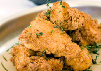 Food and wine fried chicken list