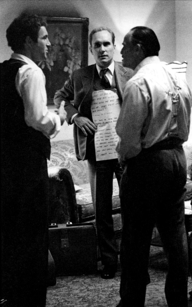 The Godfather Brando cue cards