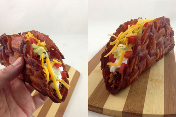 Bacon Weave Taco
