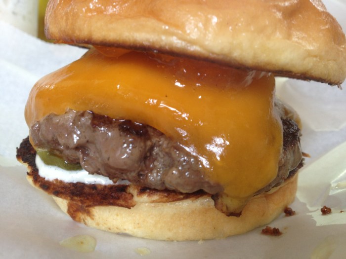 hamburger slider