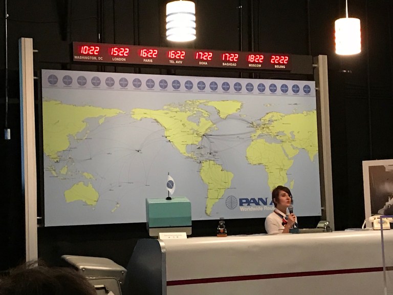 Pan Am Experience check-in area – johnrieber