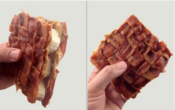 bacon peanut butter and banana