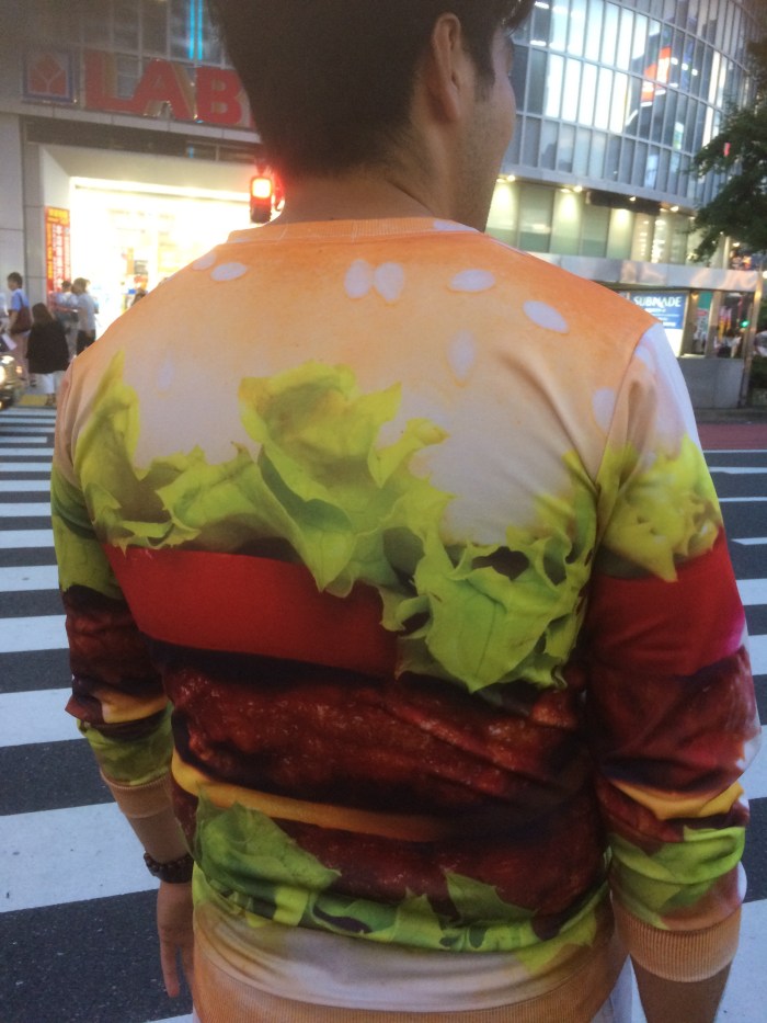 Cheeseburger shirt Tokyo