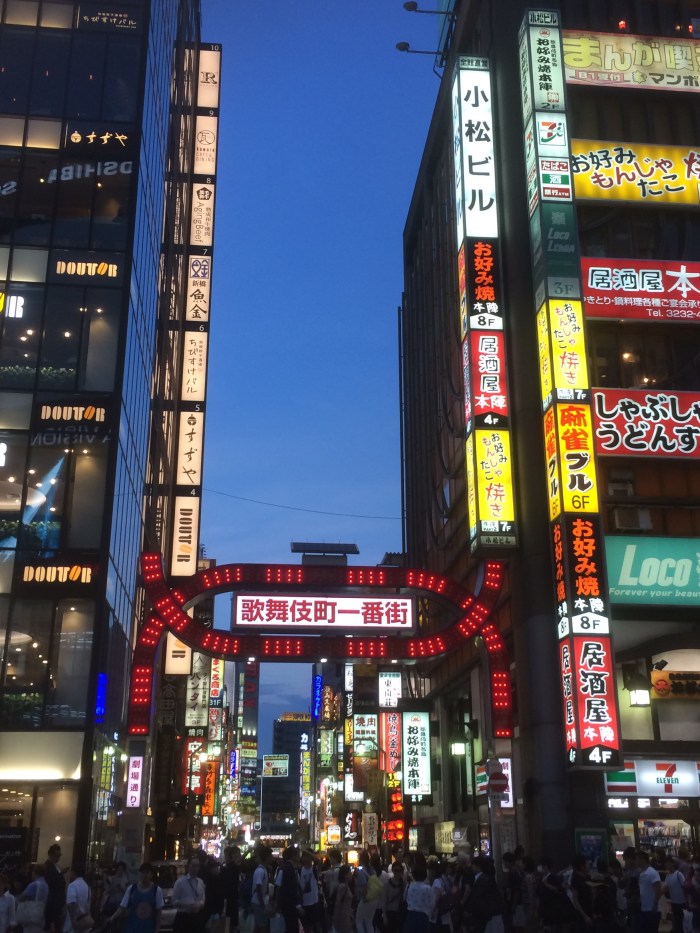 Nightlife in Tokyo July 2016