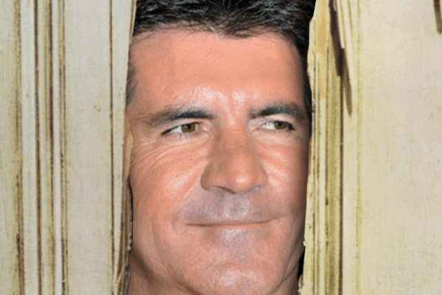Simon Cowell Shining