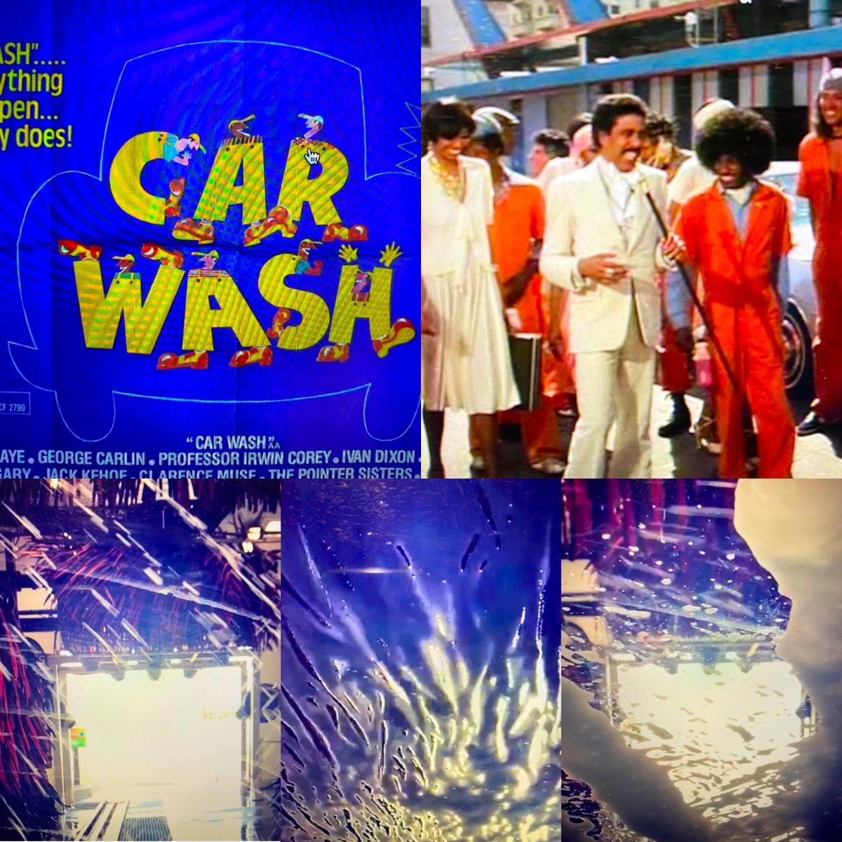 Serene Car Wash Richard Pryor Scene, Capture Illustration Serene Car Wash Richard Pryor Scene, Capture Illustration