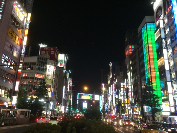 Tokyo late night neon