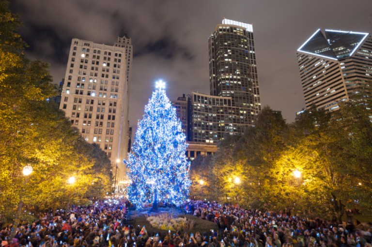 Advent Chicago Loop Have You Seen “Subway Santa?” Here’s Santa Claus ArrivingIn Chicago ...